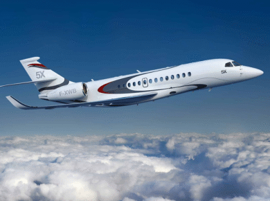 the most glamorous private jet